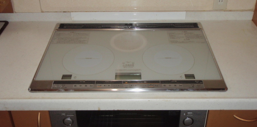 三重県K様邸　IHクッキングヒーター設置工事