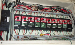 岐阜県海津市S様店舗　動力配線工事