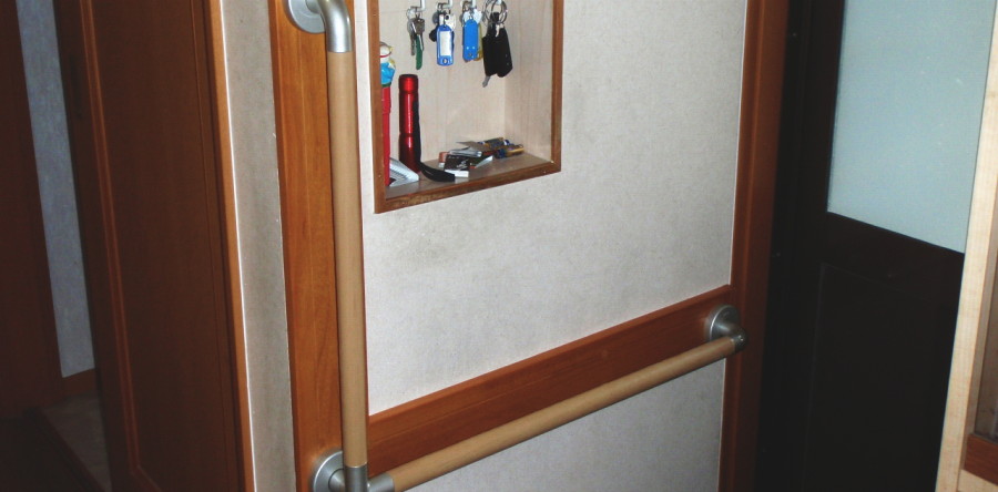 岐阜県海津市I様邸　手摺新設工事